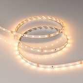 Лента RT-A60-8mm 24V Warm2700 (4.8 W/m, IP20, 2835, 5m) (Arlight, Открытый)