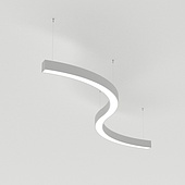 Светильник SP-LINE-HANG ARC-S3535-D800-65W Day4000 (WHITE, 230V) (Arlight, Металл)