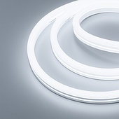 Лента герметичная MOONLIGHT-SIDE-X336-12x24mm 230V White6500 (11 W/m, IP65, 50m, wire x1) (Arlight, Грибовидная форма)
