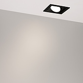 Светильник MS-VORTEX-BUILT-S117x117-20W Day4000 (BK-BK, 20 deg, 230V) (Arlight, IP20 Металл, 5 лет)