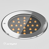 056579 Светильник LTD-DAFNA-GROUND-R260-48W Warm3000 (SL, 10 deg, 230V) (Arlight, IP67 Металл, 5 лет)