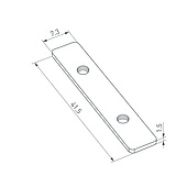 Соединитель профиля FANTOM-W23-180 Set (Arlight, Металл)
