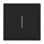 Механизм звонкового выключателя LED SWT-NOBE-MKR1-SFPL-L-BK (230V, 10A) (Arlight, Черный оникс)