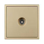 054294 Механизм телевизионной розетки SCT-NOBE-MTV1-SFPL-GD (Arlight, Золотой песок)