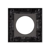 Рамка стеклянная FRM-GLARE-GC-1-BK (Arlight, -)