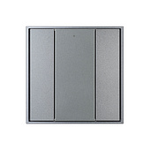 048221 INTELLIGENT ARLIGHT Кнопочная панель DALI-201-23-2K-D2-IN Silver (BUS, Frame) (IARL, IP20 Металл, 3 года)