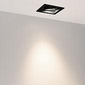 Светильник MS-VORTEX-BUILT-S117x117-20W Day4000 (BK-BK, 40 deg, 230V) (Arlight, IP20 Металл, 5 лет)