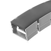 064498 Экран W21-5000 BLACK SILICONE (Arlight, Силикон)