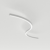 Светильник SP-LINE-HANG ARC-S3535-D1500-124W Warm3000 (WHITE, 230V) (Arlight, Металл)