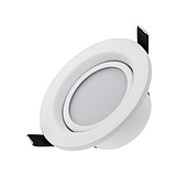 Светодиодный светильник LTD-70WH 5W White 120deg (Arlight, IP40 Металл, 3 года)