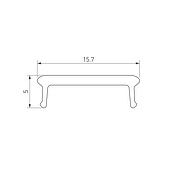 Экран призматический LINE-W16-2000 BLACK (Arlight, Пластик)