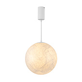 061916 Светильник SP-SILKA-HANG-R300-7W Warm2700 (WH, 330 deg, 230V) (Arlight, IP20, Натуральный шелк, 3 года)