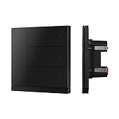 INTELLIGENT ARLIGHT Механизм панели KNX-304-22-IN Black (Bus) (IARL, IP20 Пластик, 2 года)