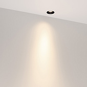 Светильник безрамочный DL-INTRAL-R39-6W Day4000 (Черный RAL9005, 15 deg, 230V) (Arlight, IP20 Металл, 5 лет)