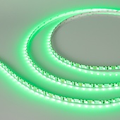 015007 Лента RT 2-5000 12V Green 5mm 2x (3528, 600 LED, LUX) (Arlight, 9.6 Вт/м, IP20)