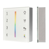 028309 Панель Sens SMART-P55-MULTI White (3V, 4 зоны, 2.4G) (Arlight, IP20 Пластик, 5 лет)