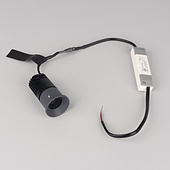 Светильник безрамочный DL-INTRAL-R39-6W Day4000 (Графит RAL7024, 36 deg, 230V) (Arlight, IP20 Металл, 5 лет)
