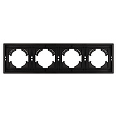 Рамка пластиковая FRM-TENDO-PL-4-BK (Arlight, -)