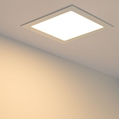 Светильник DL-192x192M-18W Warm White (Arlight, IP40 Металл, 3 года)
