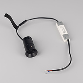 Светильник безрамочный DL-INTRAL-R39-6W Day4000 (Черный RAL9005, 36 deg, 230V) (Arlight, IP20 Металл, 5 лет)