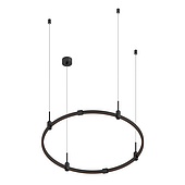 Основание ART-APRIORI-ROUND-HANG-R800 (BK) (Arlight, IP20 Металл, 3 года)