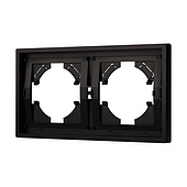 Рамка пластиковая FRM-TENDO-PL-2-BK (Arlight, -)