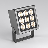 054752 Светильник ALT-BLOCK-S185x185-36W Warm3000 (GR, 3 deg, 230V) (Arlight, IP66 Металл, 3 года)