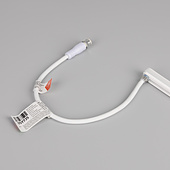 Лента герметичная WAVE-SIDE-DOUBLE-B84-16x15mm 24V RGB (10 W/m, IP67, 5m, wire x1) (Arlight, Вывод боковой, 5 лет)