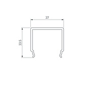 Экран ARH-LINE-3750A-VOL-2000 CLEAR (Arlight, Пластик)