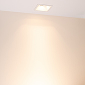 060941 Светильник MS-FLOW-BUILT-S85x85-6W Warm3000 (WH, 55 deg, 230V) (Arlight, IP20 Металл, 5 лет)