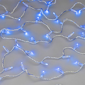025787 Светодиодная гирлянда ARD-STRING-CLASSIC-10000-CLEAR-100LED-STD BLUE (230V, 7W) (Ardecoled, IP65)