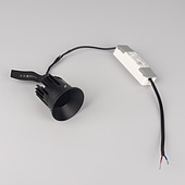 Светильник безрамочный DL-INTRAL-R63-8W Day4000 (Черный RAL9005, 15 deg, 230V) (Arlight, IP20 Металл, 5 лет)