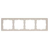 Рамка пластиковая FRM-NOBE-SFPL-4-CA (Arlight, -)