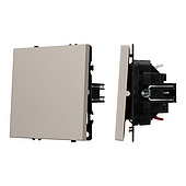 Механизм выключателя одноклавишный проходной SWT-NOBE-MKP1-SFPL-CA (230V, 10A) (Arlight, -)