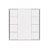 INTELLIGENT ARLIGHT Кнопочная панель KNX-301-22-8-SH-IN White (BUS, Frame) (IARL, IP20 Пластик, 3 года)