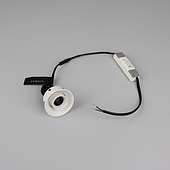 065334 Светильник безрамочный DL-ROTARA-R63-6W Warm3000 (Белый RAL9003, 50 deg, 230V) (Arlight, IP20 Металл, 5 лет)