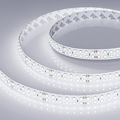 Лента RTW 2-5000SE 24V White 2x2 (3528, 1200 LED, LUX) (Arlight, 19.2 Вт/м, IP65)