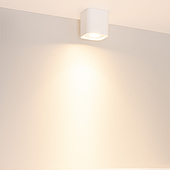 Светильник SP-ACENTO-S95x95-10W Warm2700 (WH, 20-45 deg, 230V) (Arlight, IP20 Металл, 5 лет)