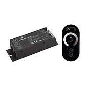 027150 Диммер ARL-3022-OVAL-DIM Black (12-24V, 1x25A, ПДУ, RF) (Arlight, IP20 Металл, 2 года)