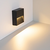 056713 Светильник LGD-RIBONIK-S114x114-5W Warm3000 (Черный, 50 deg, 230V) (Arlight, IP65 Металл, 5 лет)