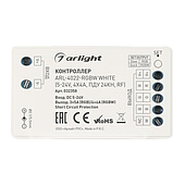 032358 Контроллер ARL-4022-RGBW White (5-24V, 4x4A, ПДУ 24кн, RF) (Arlight, IP20 Пластик, 3 года)