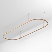 048503 Основание ART-APRIORI-OVAL-ROD-400-3000x1000 (GD) (Arlight, IP20 Металл, 3 года)