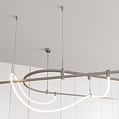Держатель трека ART-APRIORI-HOLDER-HANG-TUBE-L1500 (TN) (Arlight, IP20 Металл, 3 года)