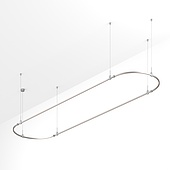 054526 Основание ART-APRIORI-OVAL-HANG-4000x1000 (TN) (Arlight, IP20 Металл, 3 года)