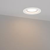 Светодиодный светильник LTD-70WH 5W White 120deg (Arlight, IP40 Металл, 3 года)