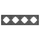 Рамка пластиковая FRM-TENDO-SFPL-4-GR (Arlight, -)