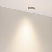 065361 Светильник безрамочный DL-INTRAL-R63-8W Day4000 (Серый RAL7045, 50 deg, 230V) (Arlight, IP20 Металл, 5 лет)