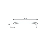 Экран WALL-2575-2000 Opal (Arlight, Пластик)