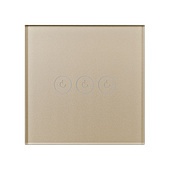 Выключатель сенсорный SWT-OMALI-S03-ZB-GD (250V, 10A, Zigbee) (Arlight, Стекло)