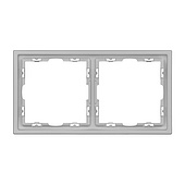 Рамка пластиковая FRM-NOBE-SFPL-2-IS (Arlight, -)